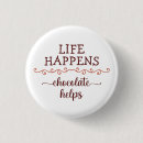 Search for funny chocolate badges Food