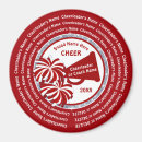 Search for cheerleading magnets Red
