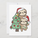 Search for sloth christmas cards Xmas