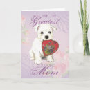 Search for westie mothers day cards Flowers