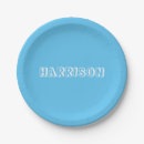 Search for light blue paper plates White