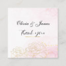 Search for thank you wedding enclosure cards Floral