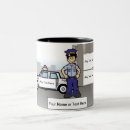 Search for police cartoon mugs Officer