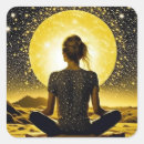 Search for full moon stickers Meditation