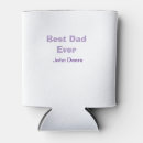 Search for fathers day can coolers Best dad ever name