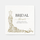 Search for bridal dress wedding napkins Modern