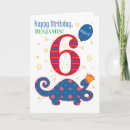 Search for dinosaur 6th birthday cards 6 years old