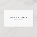 Search for single business cards Professional
