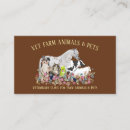 Search for farm veterinarian business cards Animal clinic