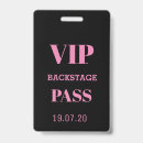 Search for concert id badges Elegant