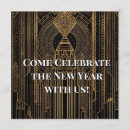 Search for art invitations Black