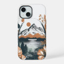 Search for watercolor landscape iphone cases Orange