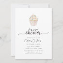 Search for cupcake baby shower invitations Modern