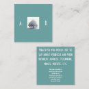 Search for tree business cards Minimalist