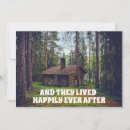 Search for cabin wedding invitations Country