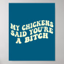 Search for funny chicken posters Farmer