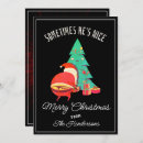 Search for funny merry christmas cards Black