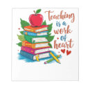 Search for teachers notepads Teach love inspire
