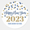 Search for new years confetti stickers Happy new year