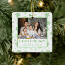 Search for green white pattern christmas tree decorations Minimalist