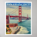 Search for golden gate bridge posters Vintage travel