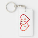 Search for his and her key rings Couple