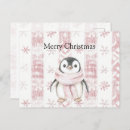 Search for penguin postcards Pink
