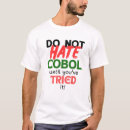 Search for programming language tshirts Cobol