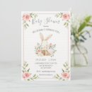 Search for floral bunny invitations Script typography
