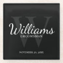 Search for groomsmen coasters Elegant