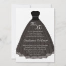Search for black dress quinceanera invitations Party