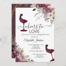 Search for wine tasting bridal shower invitations Floral