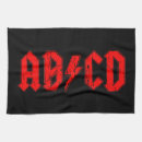 Search for rock music tea towels Funny