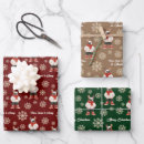 Search for christmas frenchie wrapping paper Snowflakes