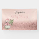 Search for pink flamingo banners Glitter