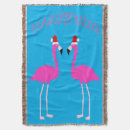 Search for christmas flamingo blankets Pink
