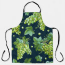 Search for wine and grapes aprons Watercolor