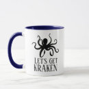 Search for black octopus mugs Nautical