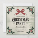 Search for caroling party invitations Holly