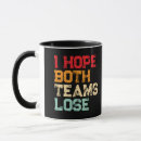 Search for football team mugs Sarcastic