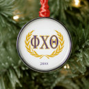 Search for emblem christmas tree decorations Phi chi theta alumni
