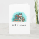 Search for cats in sleigh cards Winter