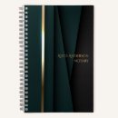 Search for dark green notebooks Typography