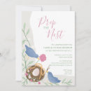 Search for bird nest baby shower invitations Nature