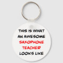 Search for saxophone key rings Teacher