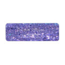 Search for glitter confetti return address labels Elegant