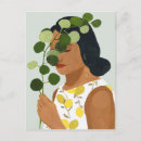 Search for botany postcards Woman