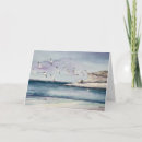 Search for seagull bird on sand cards Ocean