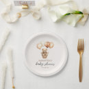 Search for teddy bear baby shower plates Boho