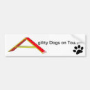 Search for agility bumper stickers Dogs